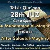 Podcast Tafsir Qur'an 28th Juz