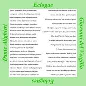 Podcast Dante Alighieri - Eclogae (Eclogues)