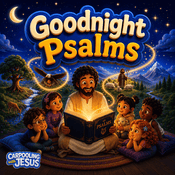 Podcast Goodnight Psalms: A Carpooling with Jesus Show | Bible Stories for Kids Devotionals Daily Devotional for Kids