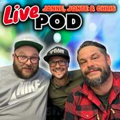 Podcast LivePod med Janne, Jonte o Chris