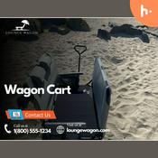 Podcast Wagon Cart: Multipurpose Hauling for Beach, Garden & More
